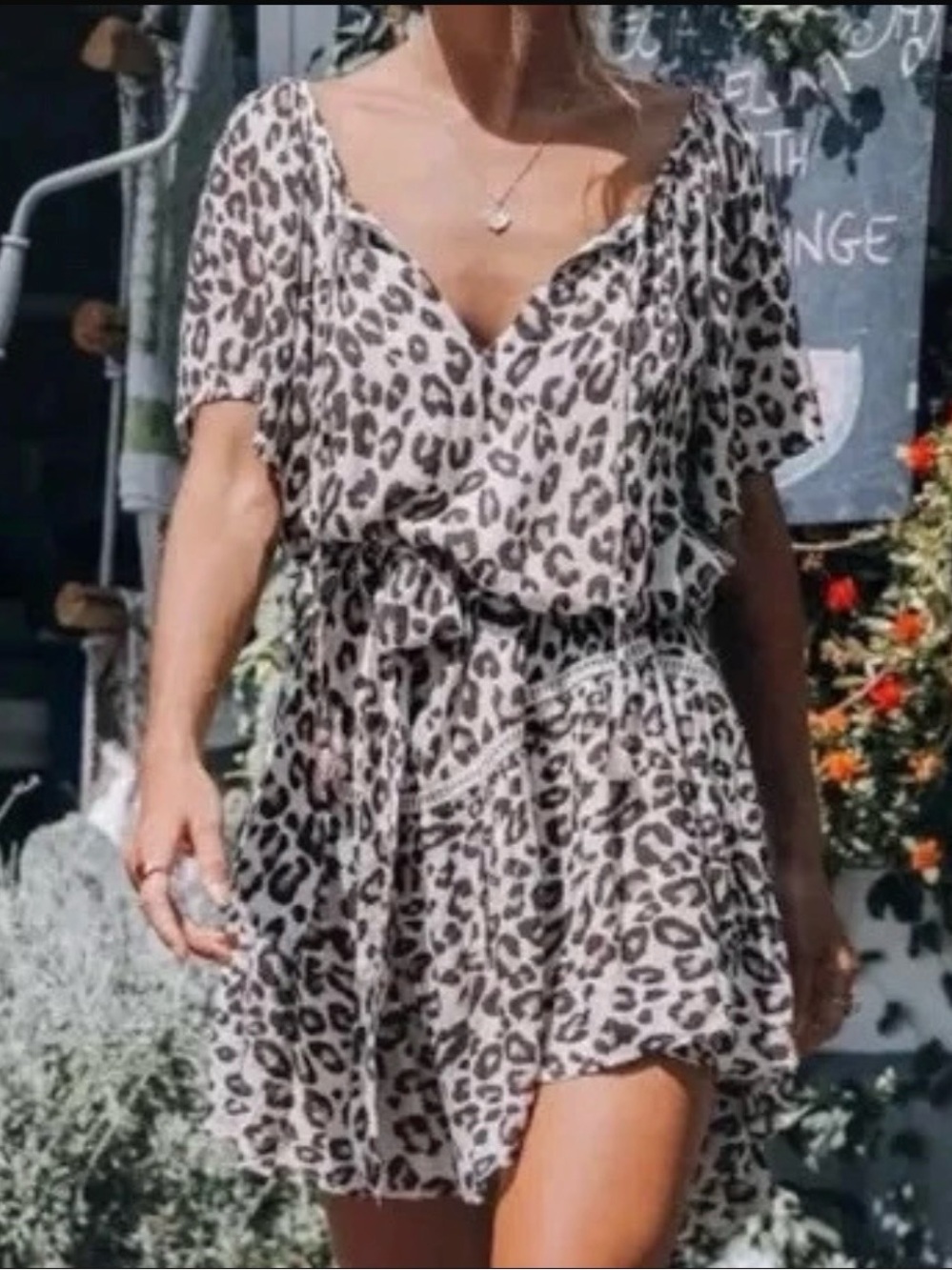 Spell & The Gypsy Collective Bodhi Leopard Mini Dress